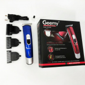 Машинка для стрижки волосся Gemei GM-6046, Акумуляторний універсальний тример для стрижки. Колір: синій. Зображення №11 Машинка для стрижки волосся Gemei GM-6046, Акумуляторний універсальний тример для стрижки. Колір: синій. Зображення №11