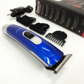 Машинка для стрижки волосся Gemei GM-6046, Акумуляторний універсальний тример для стрижки. Колір: синій. Зображення №14 Машинка для стрижки волосся Gemei GM-6046, Акумуляторний універсальний тример для стрижки. Колір: синій. Зображення №14