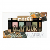 Палетка тіней для повік на 18 кольорів Merci Glamour М-518. Зображення №2 Палетка тіней для повік на 18 кольорів Merci Glamour М-518. Зображення №2
