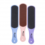 Тертка для п'ят двостороння абразивна Salon Professional 814, Фіолетовий. Зображення №4