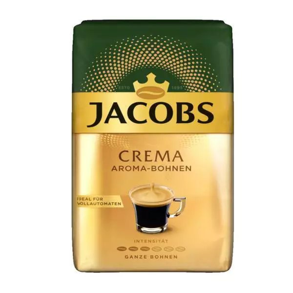 Кава в зернах Jacobs Cafe Crema Aroma 500 г Кава в зернах Jacobs Cafe Crema Aroma 500 г
