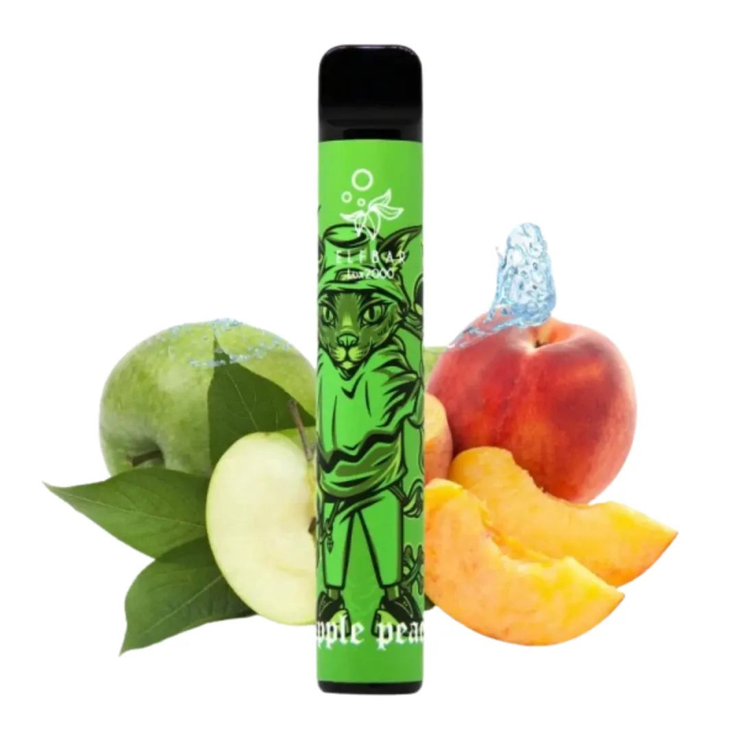 Elf Bar (Эльф Бар) Lux 2000. Яблоко Персик (Apple Peach) Elf Bar (Эльф Бар) Lux 2000. Яблоко Персик (Apple Peach)