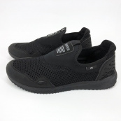 Летние кроссовки из сетки черного цвета 42р 27см для мужчин. Изображение №4