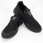 Летние кроссовки с пенкой черного цвета 44р 28см украинского производства. Изображение №3