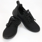 Літні кросівки чорні із сітки українського виробництва 41р 26.5см. Зображення №6