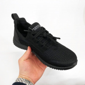 Літні кросівки з сітки чорного кольору українського виробництва 45р 28.5см. Зображення №8