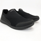 Літні кросівки з сітки чорного кольору 43р 27.5см українського виробництва. Зображення №6