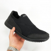 Літні кросівки. Розмір 44. Колір: чорний. Зображення №2