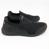 Летние кроссовки черного цвета 45р 28.5см из сетки украинского производства. Изображение №5