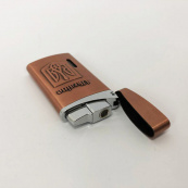 Турбо зажигалка, карманная зажигалка "Ukraine" 325, зажигалка с турбонаддувом необычная. Цвет: бронзовый. Изображение №3