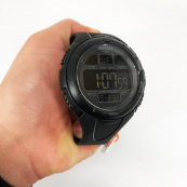 Часы наручные мужские SKMEI 1656BK BLACK, водостойкие тактические часы. Цвет: черный. Изображение №12