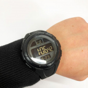 Часы наручные мужские SKMEI 1656BK BLACK, водостойкие тактические часы. Цвет: черный. Изображение №14