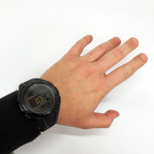 Часы наручные мужские SKMEI 1656BK BLACK, водостойкие тактические часы. Цвет: черный. Изображение №15