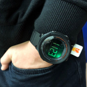 Годинники наручні чоловічі SKMEI 1841BK BLACK, для військовослужбовців, тактичні протиударні. Колір: чорний. Зображення №7 Годинники наручні чоловічі SKMEI 1841BK BLACK, для військовослужбовців, тактичні протиударні. Колір: чорний. Зображення №7