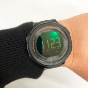 Годинники наручні чоловічі SKMEI 1841BK BLACK, для військовослужбовців, тактичні протиударні. Колір: чорний. Зображення №15 Годинники наручні чоловічі SKMEI 1841BK BLACK, для військовослужбовців, тактичні протиударні. Колір: чорний. Зображення №15