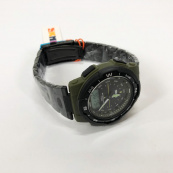 Годинник наручний чоловічий SKMEI 1370AG, армійський годинник протиударний, годинник армійський скмей. Зображення №8