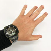 Годинник наручний чоловічий SKMEI 1370AG, армійський годинник протиударний, годинник армійський скмей. Зображення №12