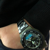 Годинник наручний чоловічий SKMEI 1370AG, армійський годинник протиударний, годинник армійський скмей. Зображення №13