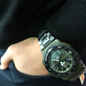 Годинник наручний чоловічий SKMEI 1370AG, армійський годинник протиударний, годинник армійський скмей. Зображення №14