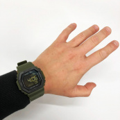 Часы наручные мужские SKMEI 1988AG, армейские часы противоударные, водонепроницаемые мужские часы. Изображение №5