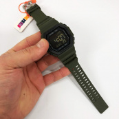 Часы наручные мужские SKMEI 1988AG, армейские часы противоударные, водонепроницаемые мужские часы. Изображение №12