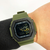 Часы наручные мужские SKMEI 1988AG, армейские часы противоударные, водонепроницаемые мужские часы. Изображение №13