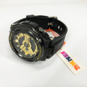 Годинник наручний чоловічий SKMEI 2101BKGD, армійський годинник протиударний, оригінальний чоловічий годинник спортивний. Зображення №13