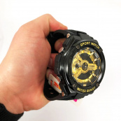 Годинник наручний чоловічий SKMEI 2101BKGD, армійський годинник протиударний, оригінальний чоловічий годинник спортивний. Зображення №17