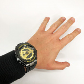 Годинник наручний чоловічий SKMEI 2101BKGD, армійський годинник протиударний, оригінальний чоловічий годинник спортивний. Зображення №21