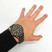 Годинник наручний чоловічий SKMEI 9253RGBK, чоловічий круглий наручний годинник, чоловічий годинник стильний годинник на руку. Зображення №11