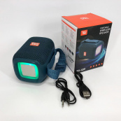 Портативная Bluetooth колонка TG339 5W с RGB подсветкой, Блютуз колонка для улицы. Цвет: синий. Изображение №6 Портативная Bluetooth колонка TG339 5W с RGB подсветкой, Блютуз колонка для улицы. Цвет: синий. Изображение №6