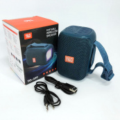 Портативная Bluetooth колонка TG339 5W с RGB подсветкой, Блютуз колонка для улицы. Цвет: синий. Изображение №11 Портативная Bluetooth колонка TG339 5W с RGB подсветкой, Блютуз колонка для улицы. Цвет: синий. Изображение №11