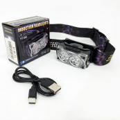 Ліхтар налобний YY-19D-6SMD Li-Ion, Світлодіодний ліхтар на лоб, Ліхтарик на голову із зарядкою. Зображення №4 Ліхтар налобний YY-19D-6SMD Li-Ion, Світлодіодний ліхтар на лоб, Ліхтарик на голову із зарядкою. Зображення №4