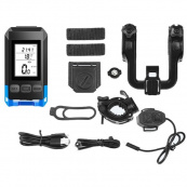 Велофара с компьютером и сигналом MT-088-T6, 450Lum, 18650 (2200mAh), кнопка, Освещение для велосипеда. Изображение №3