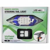 Велоліхтар LY-6700 із зазначенням поворотів (red+yellow+blue), waterproof, Миготливий велоліхтар. Зображення №8