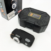 Багатофункціональний армійський ліхтар D50-SMD - індикація заряду, запальничка. Колір: чорний. Зображення №2 Багатофункціональний армійський ліхтар D50-SMD - індикація заряду, запальничка. Колір: чорний. Зображення №2