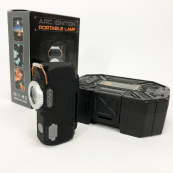 Багатофункціональний армійський ліхтар D50-SMD - індикація заряду, запальничка. Колір: чорний. Зображення №7 Багатофункціональний армійський ліхтар D50-SMD - індикація заряду, запальничка. Колір: чорний. Зображення №7