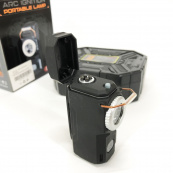 Багатофункціональний армійський ліхтар D50-SMD - індикація заряду, запальничка. Колір: чорний. Зображення №16 Багатофункціональний армійський ліхтар D50-SMD - індикація заряду, запальничка. Колір: чорний. Зображення №16