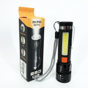 Ліхтар акумуляторний Bailong BL-P716-P50+COB white+red, Портативний світлодіодний ліхтар із зарядкою. Зображення №8 Ліхтар акумуляторний Bailong BL-P716-P50+COB white+red, Портативний світлодіодний ліхтар із зарядкою. Зображення №8