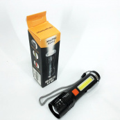 Ліхтар акумуляторний Bailong BL-P716-P50+COB white+red, Портативний світлодіодний ліхтар із зарядкою. Зображення №12 Ліхтар акумуляторний Bailong BL-P716-P50+COB white+red, Портативний світлодіодний ліхтар із зарядкою. Зображення №12