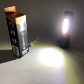 Ліхтар акумуляторний Bailong BL-P716-P50+COB white+red, Портативний світлодіодний ліхтар із зарядкою. Зображення №22 Ліхтар акумуляторний Bailong BL-P716-P50+COB white+red, Портативний світлодіодний ліхтар із зарядкою. Зображення №22