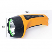 Ліхтар ручний T60-3W-COB з гаком, Освітлення для кемпінгу, Лампа для кемпінгу акумуляторна. Зображення №3