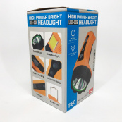 Ліхтар ручний T60-3W-COB з гаком, Освітлення для кемпінгу, Лампа для кемпінгу акумуляторна. Зображення №7