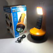 Ліхтар ручний T60-3W-COB з гаком, Освітлення для кемпінгу, Лампа для кемпінгу акумуляторна. Зображення №17