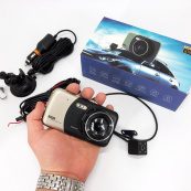 Автомобільний відеореєстратор X600 LCD 4 Angel Lens камери 1080P Full HD TF. Зображення №7