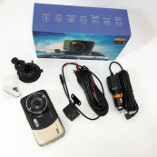 Автомобільний відеореєстратор X600 LCD 4 Angel Lens камери 1080P Full HD TF. Зображення №11