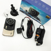 Автомобільний відеореєстратор X600 LCD 4 Angel Lens камери 1080P Full HD TF. Зображення №12