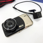 Автомобільний відеореєстратор X600 LCD 4 Angel Lens камери 1080P Full HD TF. Зображення №18