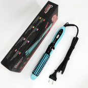 Плойка-праска 3в1 Geemy GM-2922 Плойка для створення об'ємних зачісок, Стайлер для завивки. Колір: блакитний. Зображення №6