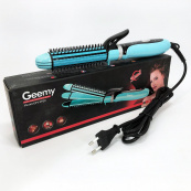 Плойка-праска 3в1 Geemy GM-2922 Плойка для створення об'ємних зачісок, Стайлер для завивки. Колір: блакитний. Зображення №7